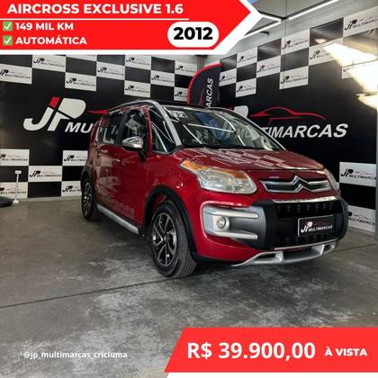 CITROËN AIRCROSS 1.6 EXCLUSIVE 16V FLEX 4P AUTOMÁTICO